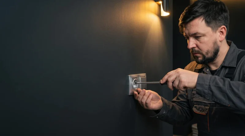 Switches, sockets and transformers by a Plumbery engineer in London